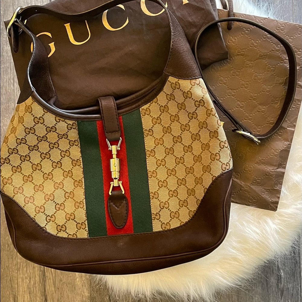 Authentic Gucci Jackie O Hobo Bag